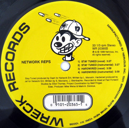 Network Reps : Yeah / Stay Tuned / Hardwired (12")