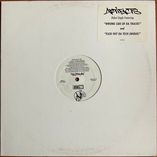 Artifacts : Wrong Side Of Da Tracks (12", Promo)