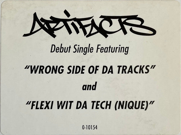 Artifacts : Wrong Side Of Da Tracks (12", Promo)