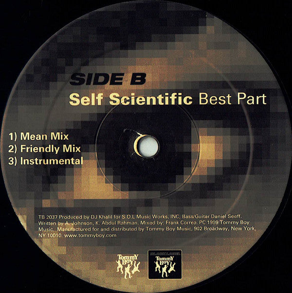 Medina Green & Self Scientific : I See b/w Best Part (12")