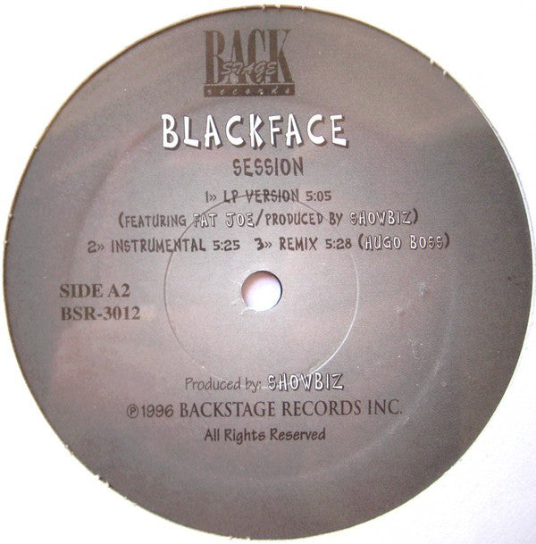 Blackface : Cornbread / Session (12")