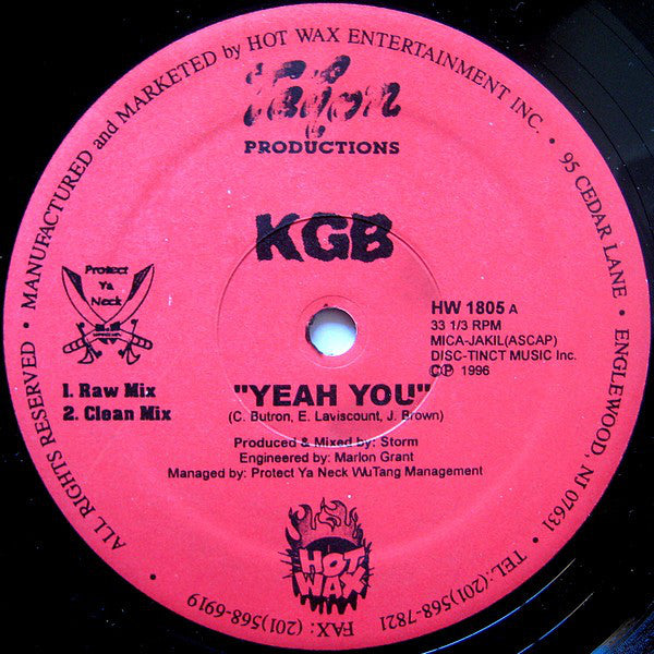 KGB (3) : Yeah You (12")
