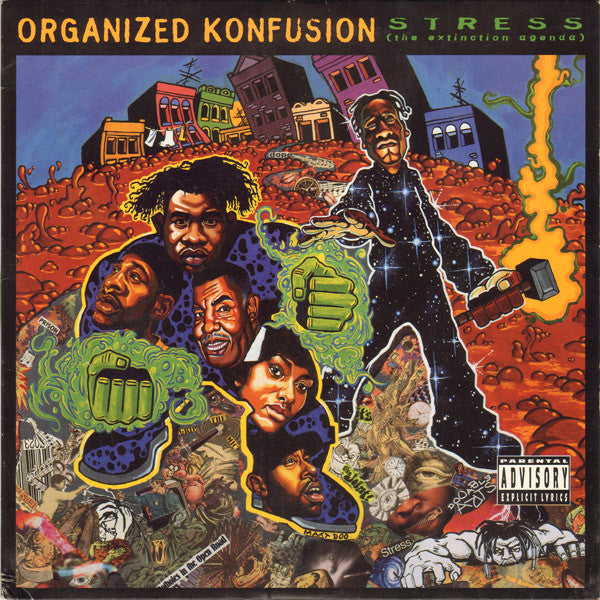 Organized Konfusion : Stress: The Extinction Agenda (LP, Album)