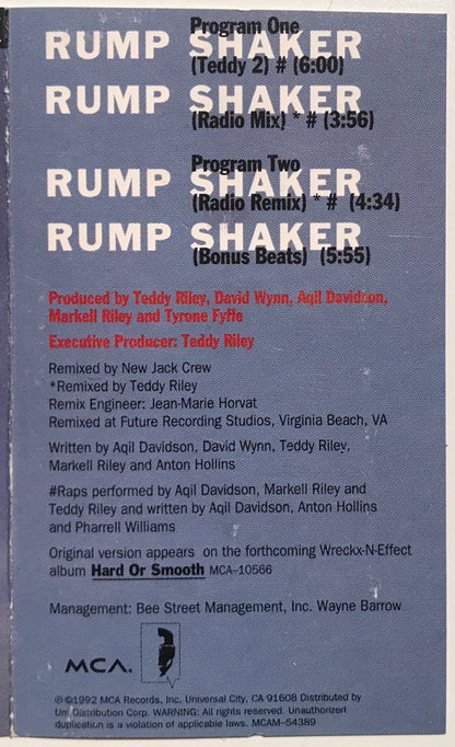 Wrecks-N-Effect : Rump Shaker (Cass, Maxi, Dol)