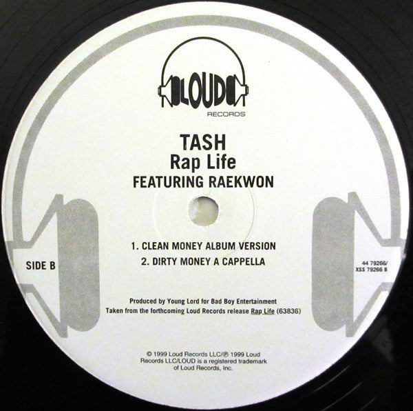 Tash Featuring Raekwon : Rap Life (12")