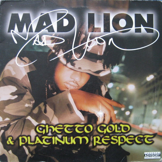 Mad Lion : Ghetto Gold & Platinum Respect (2xLP, Album)