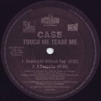 Case : Touch Me Tease Me (12", Single)