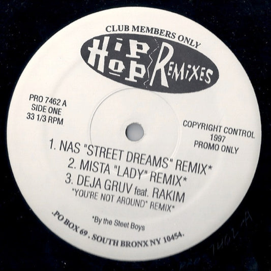 Various : Hip Hop Remixes (12", Unofficial)