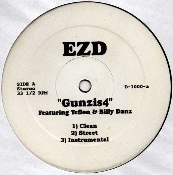 EZD : Gunzis4 / Time Bomb / War & Position (12")