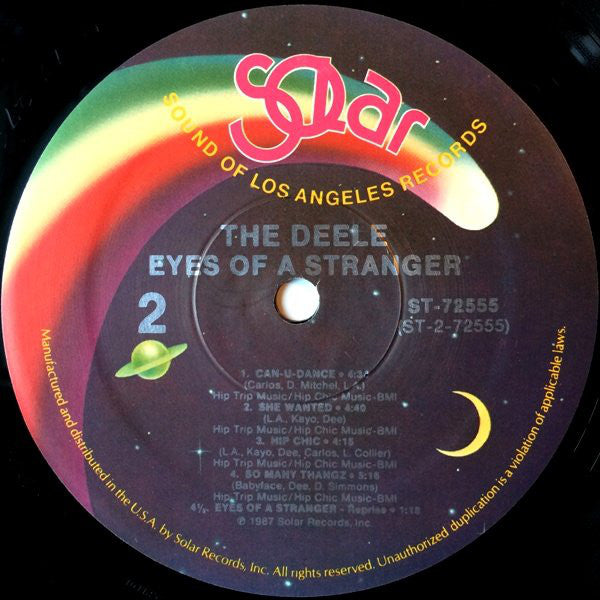 The Deele : Eyes Of A Stranger (LP, Album)