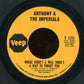 Little Anthony & The Imperials : Don't Tie Me Down (7", Single, Styrene)