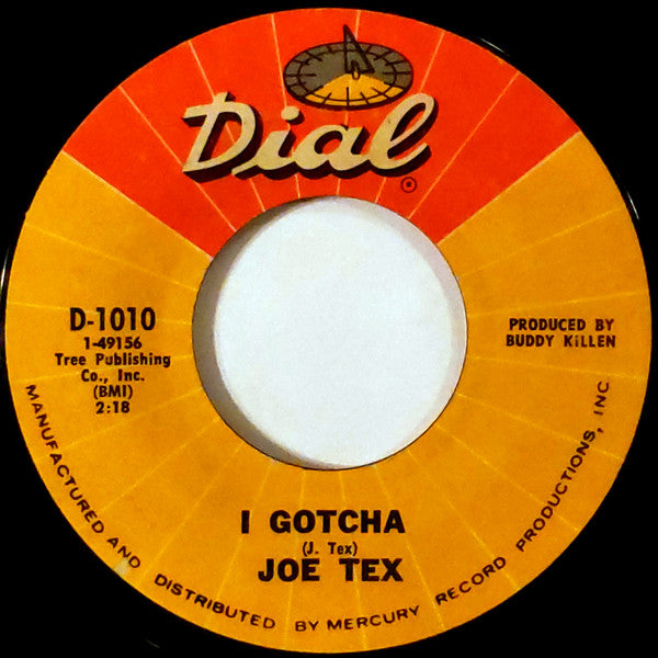 Joe Tex : I Gotcha (7", Single)