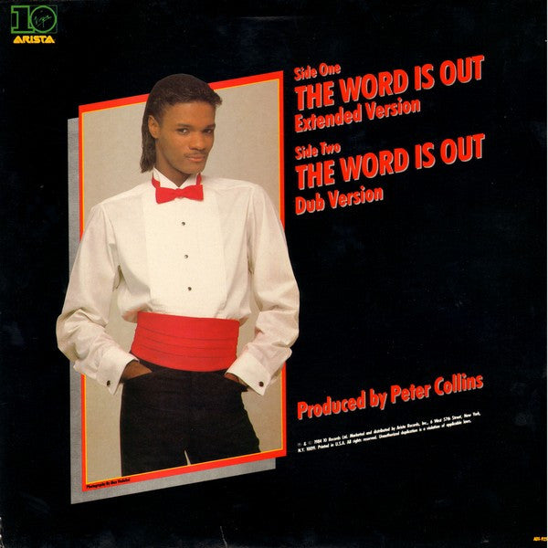 Jermaine Stewart : The Word Is Out (12")