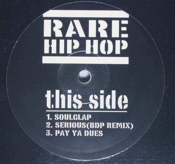 Various : Rare Hip Hop (12", EP)