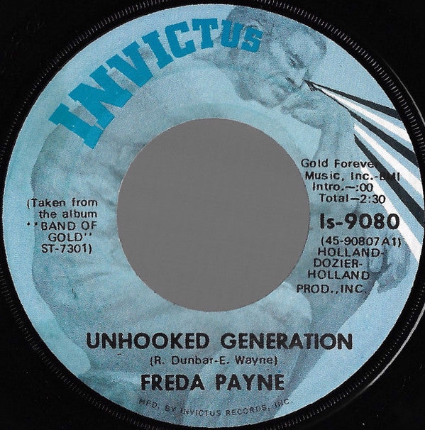 Freda Payne : Deeper & Deeper / Unhooked Generation (7", Single, Scr)