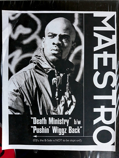 Maestro* : Death Ministry / Pushin' Wiggz Back (12")