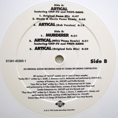 Whitey Don : Artical (12", Whi)