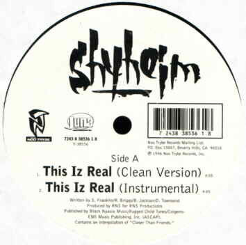 Shyheim : This Iz Real (12")