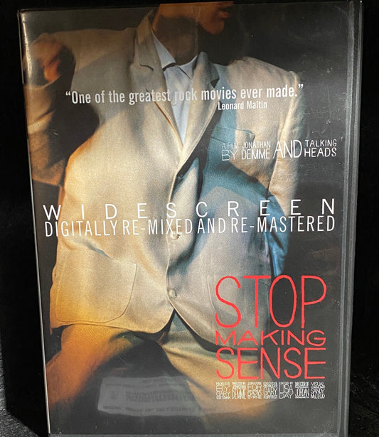 Talking Heads Stop Making Sense DVD