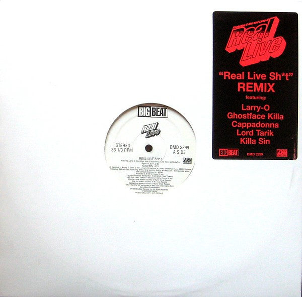 Real Live : Real Live Sh*t (Remix) (12", Promo)