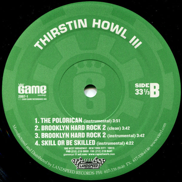Thirstin Howl III : The Polorican (12")