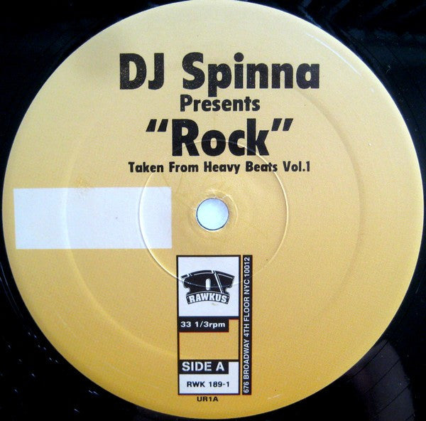 DJ Spinna : Rock / Watch Dees (12")
