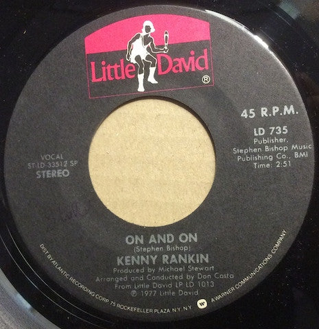 Kenny Rankin : On And On / Through The Eye Of The Eagle (7")