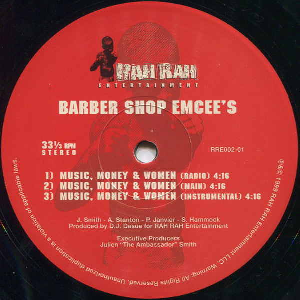 Dilated Peoples Feat. Defari / Barbershop MC's : Basics / Music, Money And Women (12", RE)