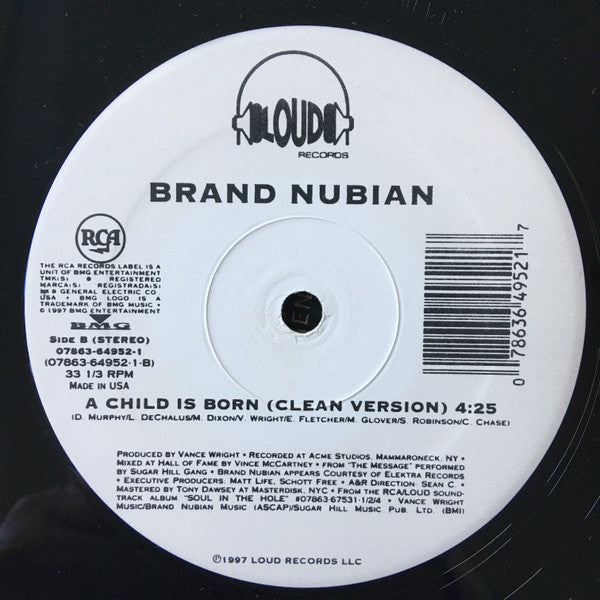 Brand Nubian : A Child Is Born (12")