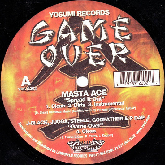 Masta Ace : Spread It Out / Hellbound (H&H Remix) (12", Promo)