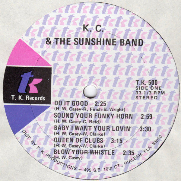 KC & The Sunshine Band : Do It Good (LP, Album)