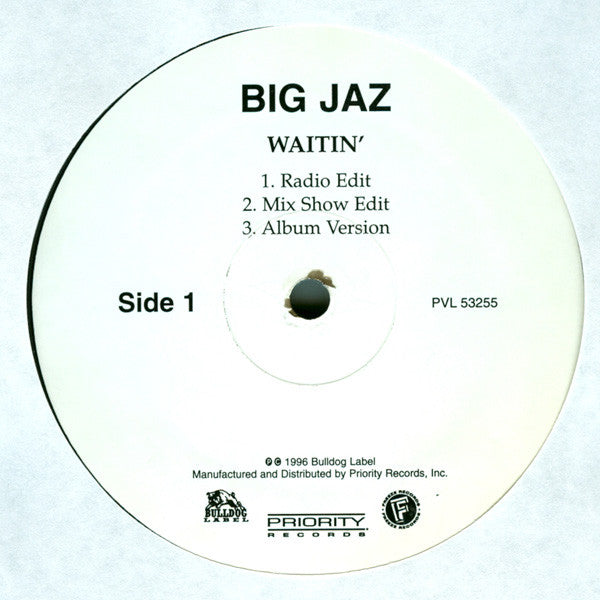 Big Jaz : Waitin' / Foundation (12")