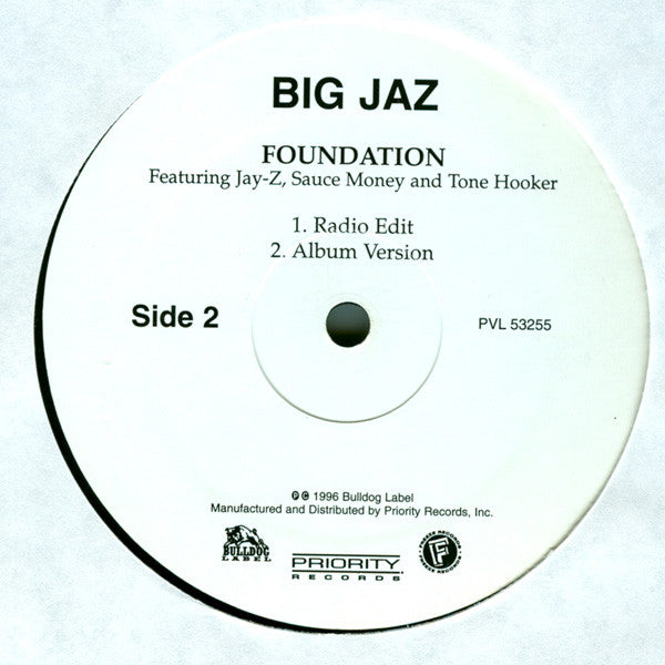 Big Jaz : Waitin' / Foundation (12")