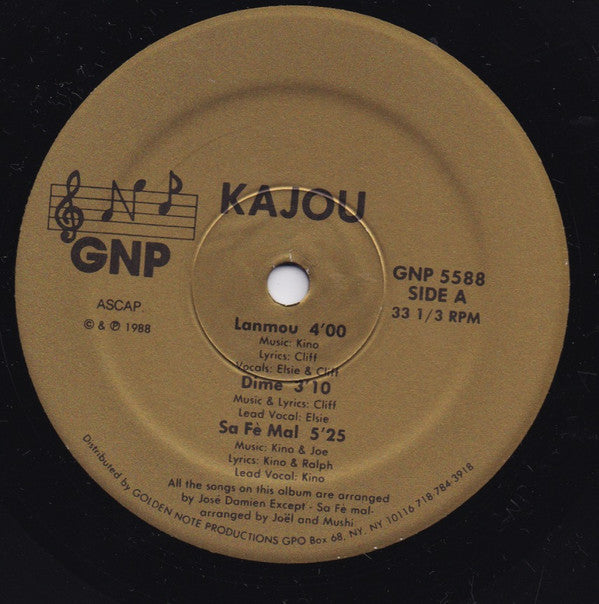 Kajou : Elsie (LP, Album)