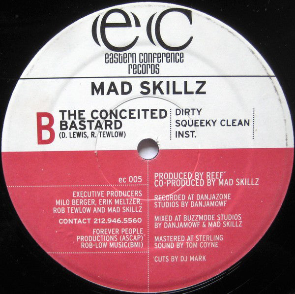 Mad Skillz : Lick The Balls / The Conceited Bastard (12")