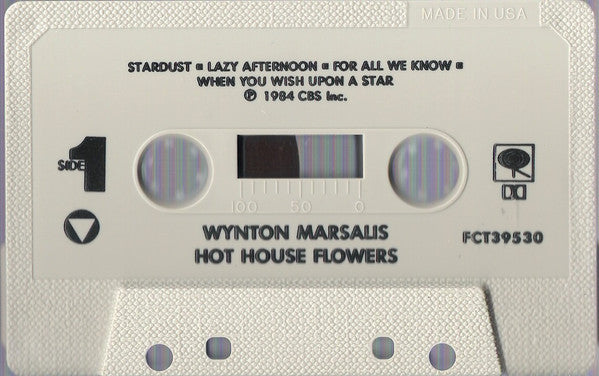 Wynton Marsalis : Hot House Flowers (Cass, Album)