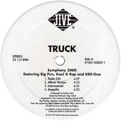 Truck Turner : Symphony 2000 (12")
