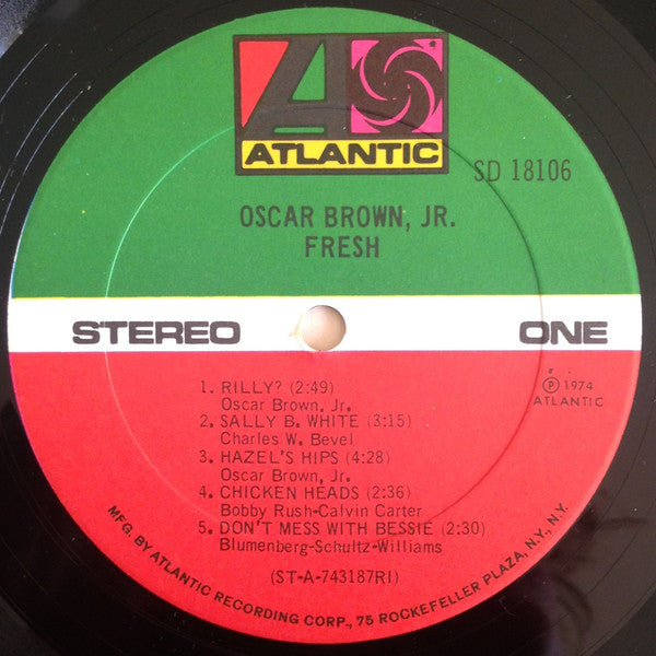 Oscar Brown, Jr.* : Fresh (LP, Album)