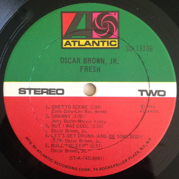 Oscar Brown, Jr.* : Fresh (LP, Album)