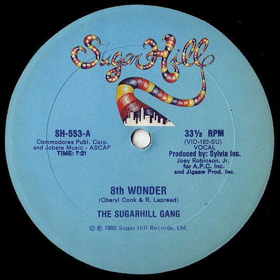 Sugarhill Gang : 8th Wonder (12")