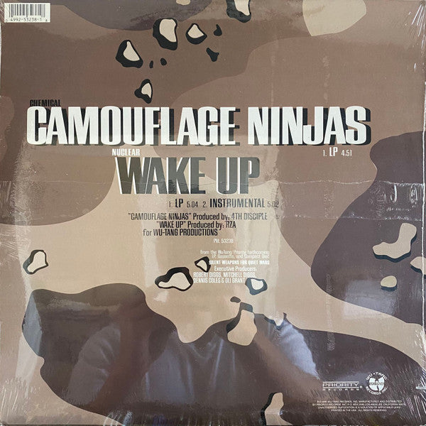Killarmy : Camouflage Ninjas / Wake Up (12", Single)