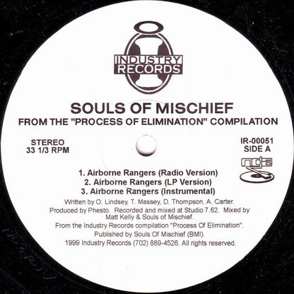 Souls Of Mischief / Swollen Members : Airborne Rangers / Groundbreaking (12")