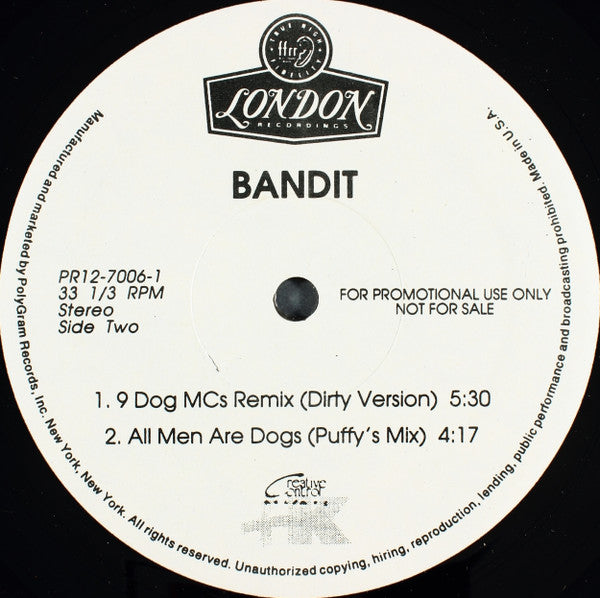 Red Bandit : 9 Dog MCs Remix (12", Promo)