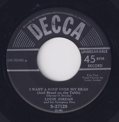 Louis Jordan And His Tympany Five : Show Me How (You Milk The Cow) (7")