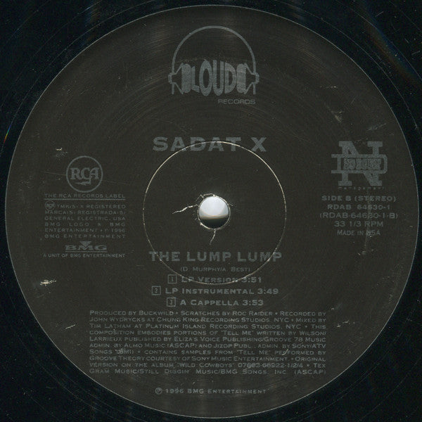 Sadat X : The Lump Lump (12")