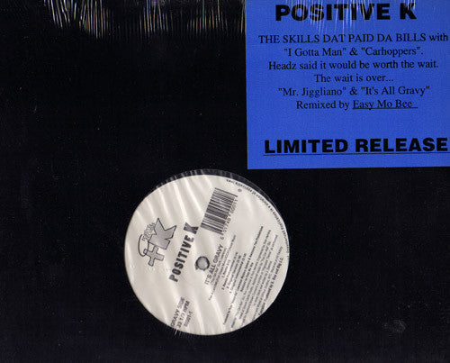 Positive K : Mr. Jiggliano / It's All Gravy (12", Ltd)