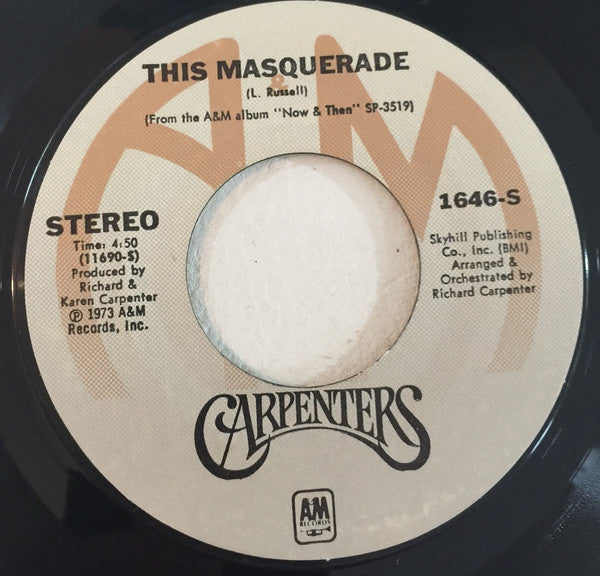 Carpenters : Please Mr. Postman (7", Single, Styrene, Mon)