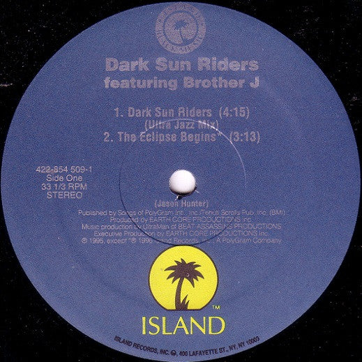 Dark Sun Riders : Dark Sun Riders (12", Single)