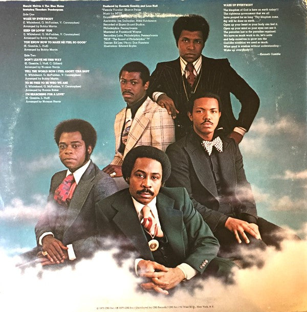 Harold Melvin And The Blue Notes : Wake Up Everybody (LP, Album, Pit)