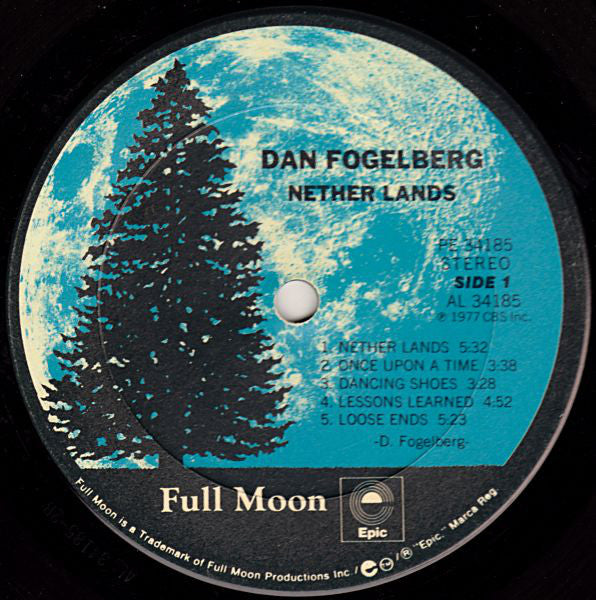 Dan Fogelberg : Nether Lands (LP, Album, RE, Gat)